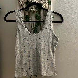 Flower tank top